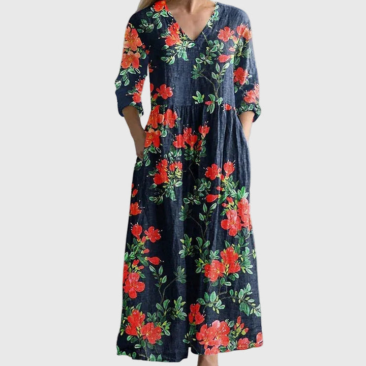 Leticia | Vestido Mosaico Campestre