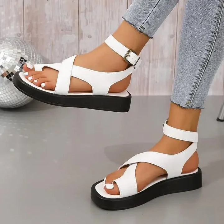 Eleanor™ | Orthopedic Cross-Strap Sandals