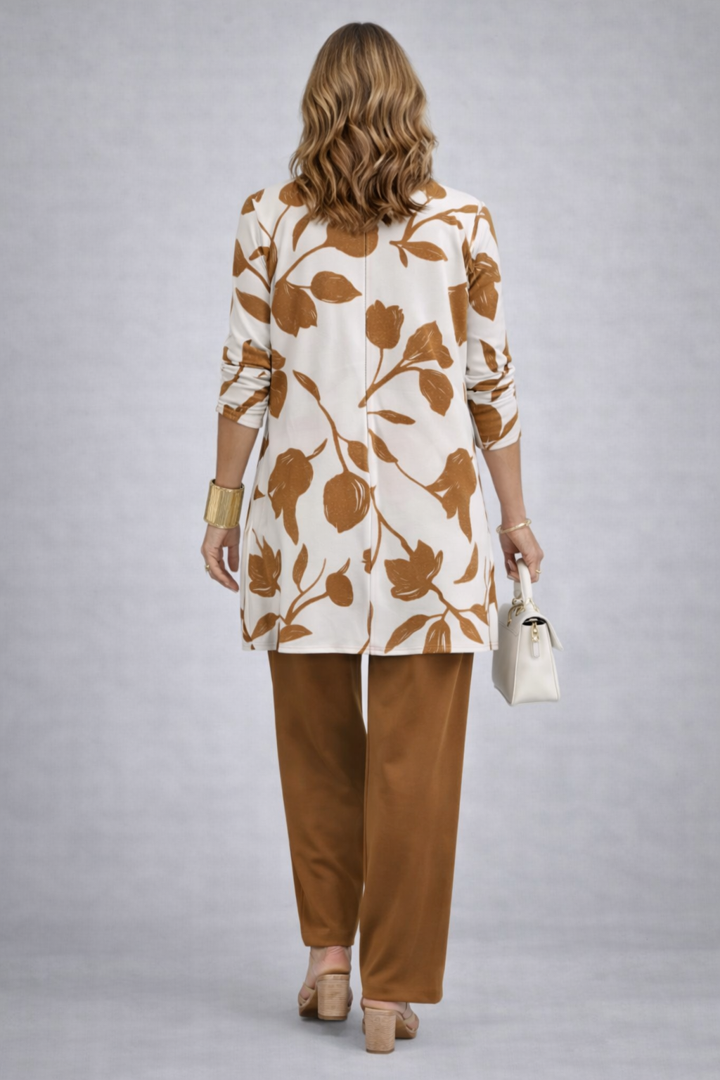 Arabella™ | Mocha & Ivory Botanical Print 3-Piece Set