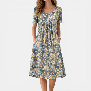 Morwenna™ | Wildflower Meadow Midi Dress