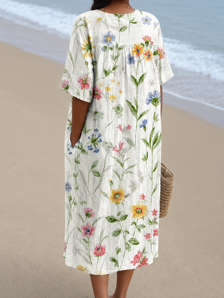 Hermenegilda | Vestido Flores del Prado