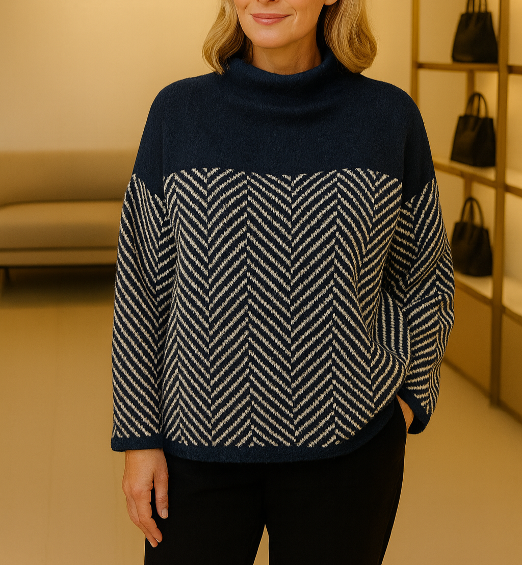 Nélida | Jersey Espiga Elegante