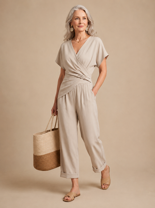 Eleanora™ | Effortless Wrap Dress