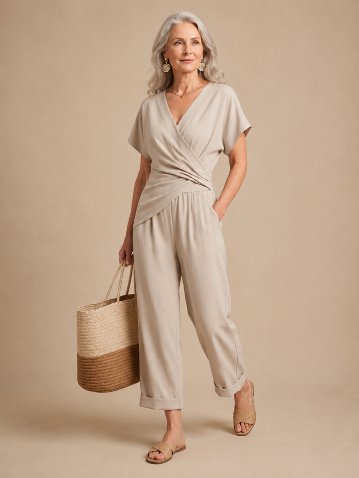 Eleanora™ | Effortless Wrap Dress