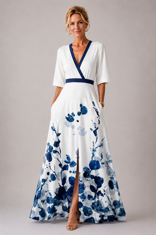 Elowen™ | Enchanted Garden Wrap Dress