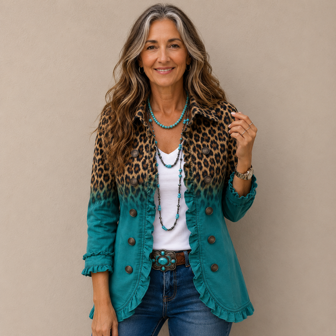 Seraphine™ | Wild Elegance Ruffle Jacket