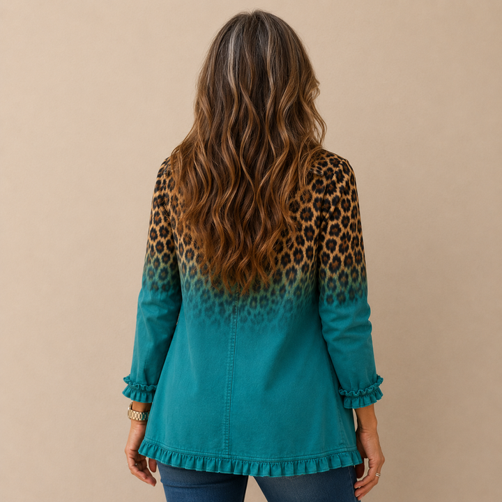 Seraphine™ | Wild Elegance Ruffle Jacket