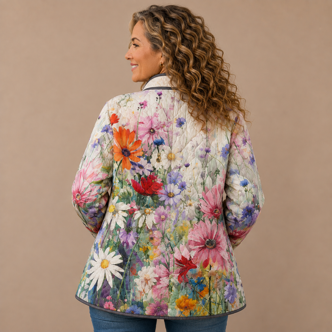 Amelie™ | Enchanted Garden Quilted Jacket