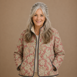 Florentine™ | Vintage Paisley Quilted Jacket
