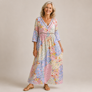 Primrose™ | Seaside Blossom Maxi Dress