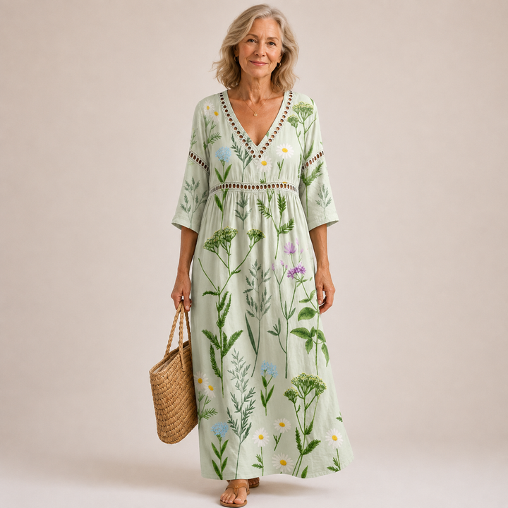 Aster™ | Wild Meadow Maxi Dress