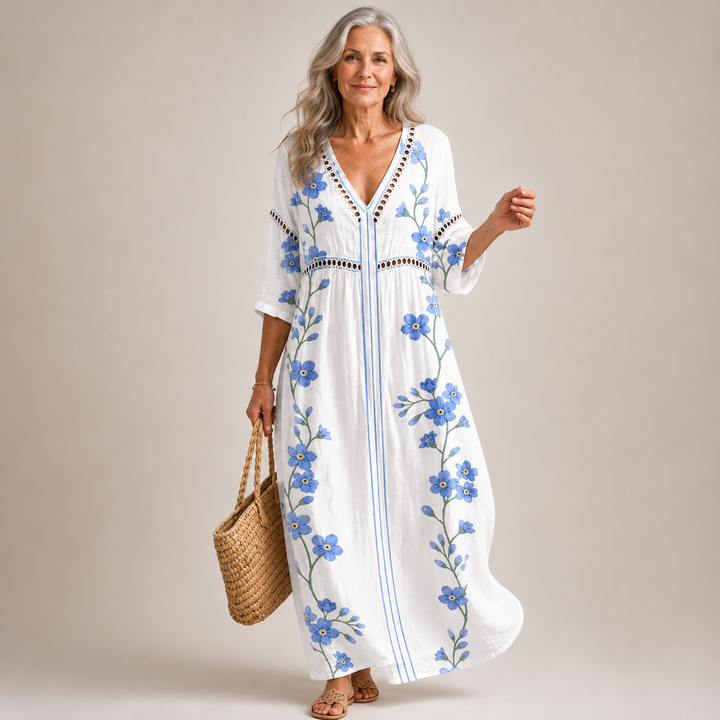 Bluebell™ | Forget-Me-Not Maxi Dress