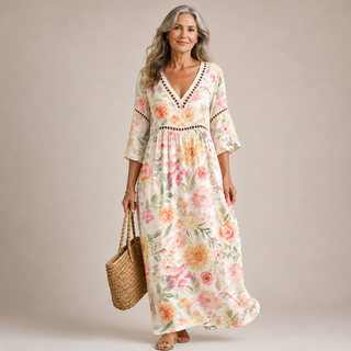 Marlowe™ | Cottage Bloom Maxi Dress