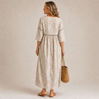 Eirlys™ | Desert Bloom Maxi Dress