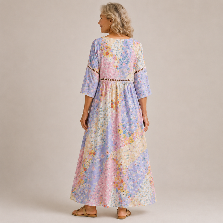 Primrose™ | Seaside Blossom Maxi Dress