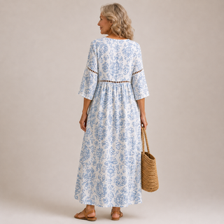 Ceridwen™ | Coastal Elegance Maxi Dress