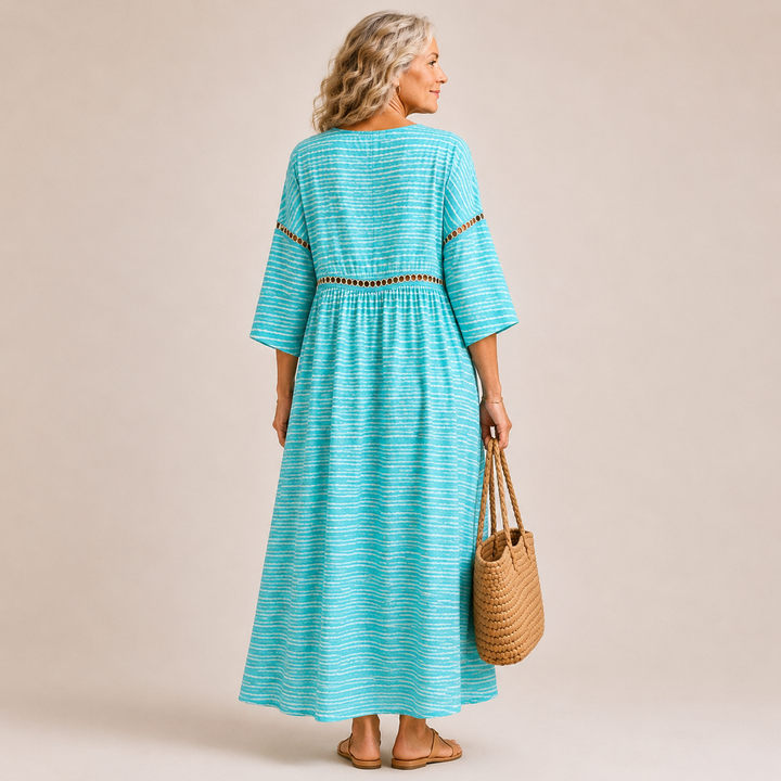 Elspeth™ | Ocean Breeze Maxi Dress