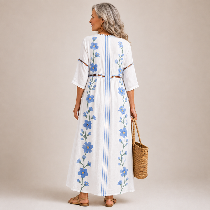 Bluebell™ | Forget-Me-Not Maxi Dress