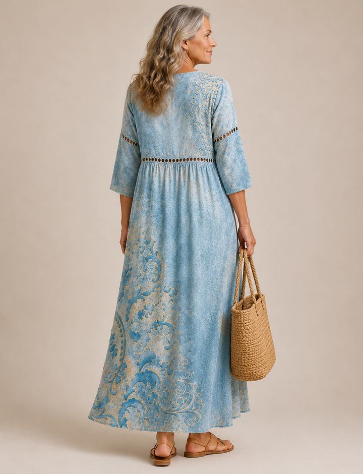 Eira™ | Ocean Mist Maxi Dress