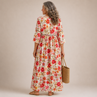 Aurelia™ | Wildflower Bloom Maxi Dress
