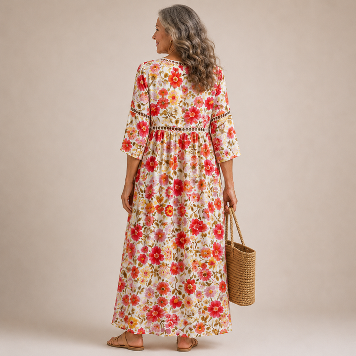 Aurelia™ | Wildflower Bloom Maxi Dress