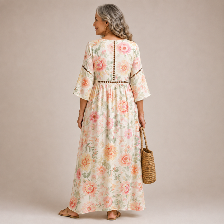 Marlowe™ | Cottage Bloom Maxi Dress