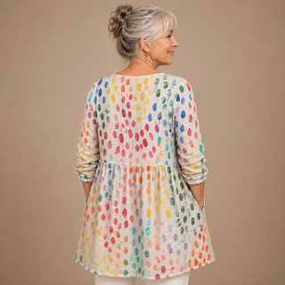 Princess™ | Confetti Dot V-Neck Shirt