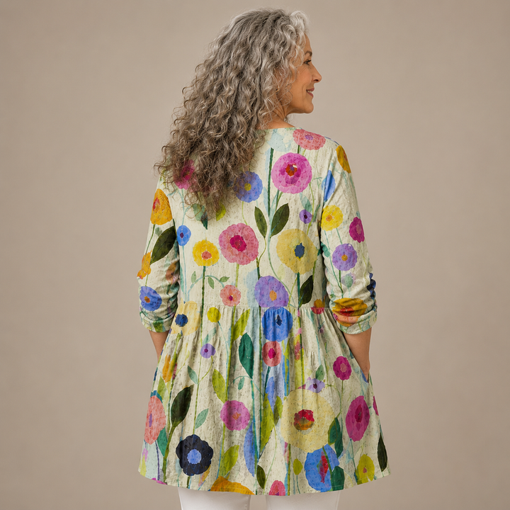 Marigold™ | Wildflower V-Neck Shirt