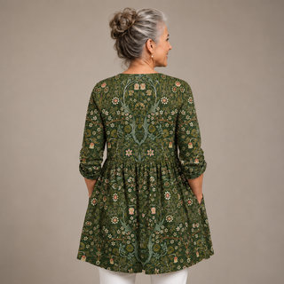 Willow™ | Botanical V-Neck Shirt
