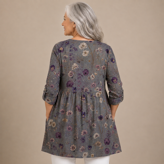 Celeste™ | Wildflower Meadow V-Neck Shirt
