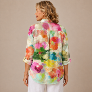 Maren™ | Watercolour Garden Blouse