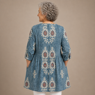 Sage™ | Heritage Meadow V-Neck Shirt