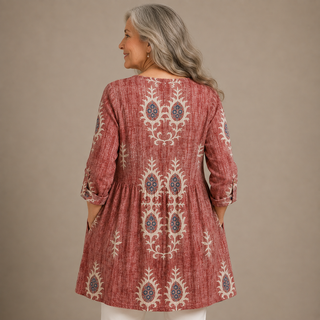 Sage™ | Heritage Meadow V-Neck Shirt