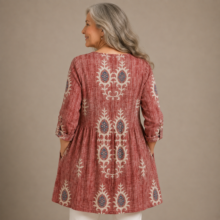 Sage™ | Heritage Meadow V-Neck Shirt