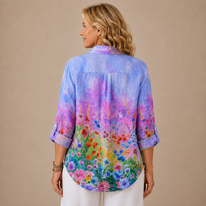 Solène™ | Wildflower Breeze Blouse