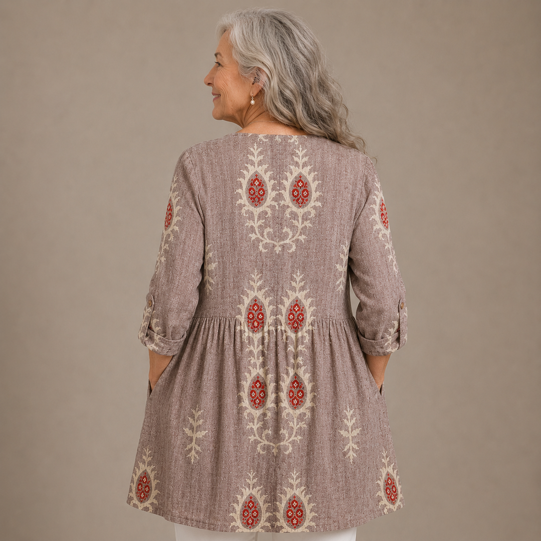 Sage™ | Heritage Meadow V-Neck Shirt