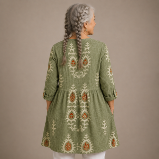 Sage™ | Heritage Meadow V-Neck Shirt