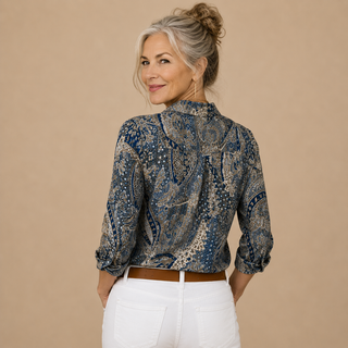 Mireille™ | Heritage Paisley Blouse