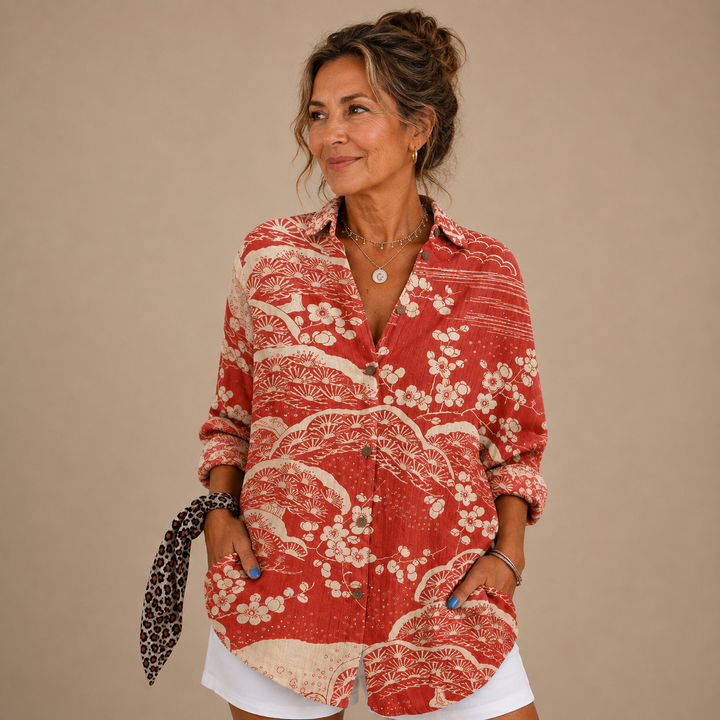 Raphaëlle™ | Sakura Breeze Blouse