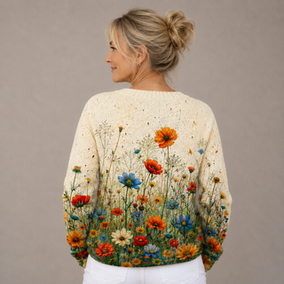 Meadow™ | Wildflower Bloom Knitted Cardigan