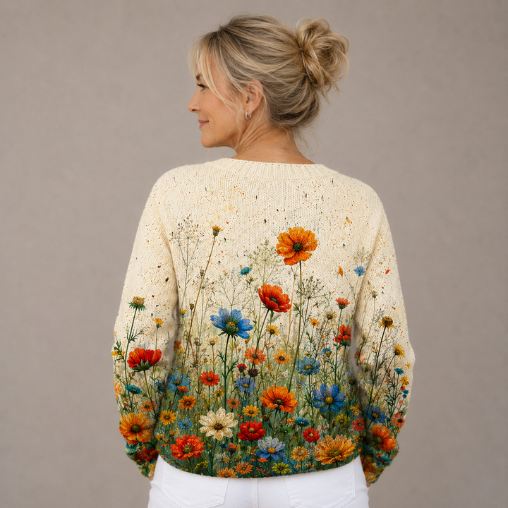 Meadow™ | Wildflower Bloom Knitted Cardigan