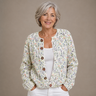 Kimberly™ | Wildflower Garden Knitted Cardigan