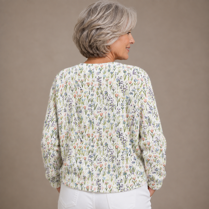 Kimberly™ | Wildflower Garden Knitted Cardigan