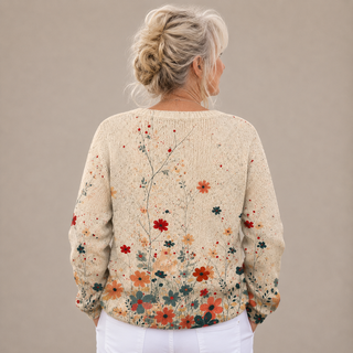 Lizabeth™ | Meadow Bloom Knitted Cardigan