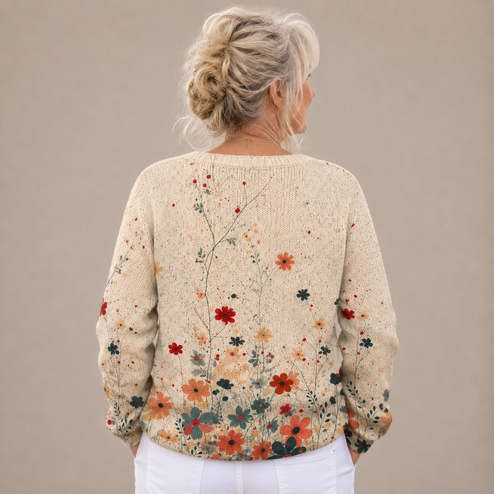 Lizabeth™ | Meadow Bloom Knitted Cardigan