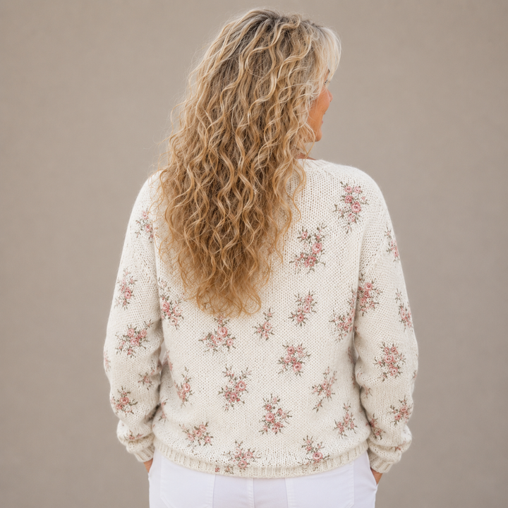 Rosalie™ | Blush Rose Knitted Cardigan