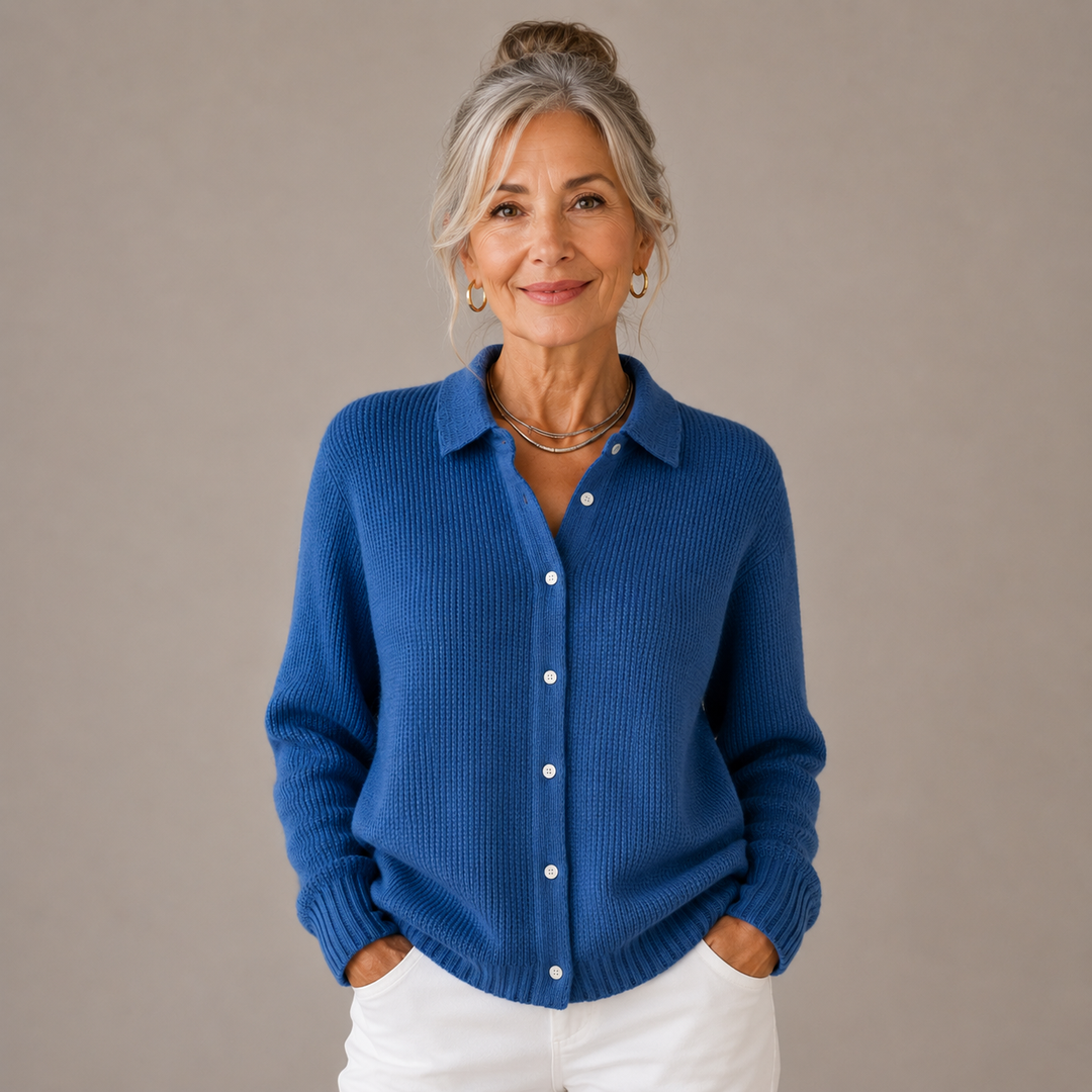 Rosalie™ | Textured Knit Button Cardigan