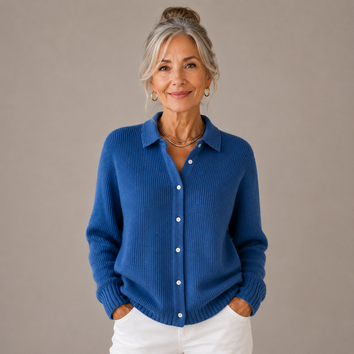 Rosalie™ | Textured Knit Button Cardigan