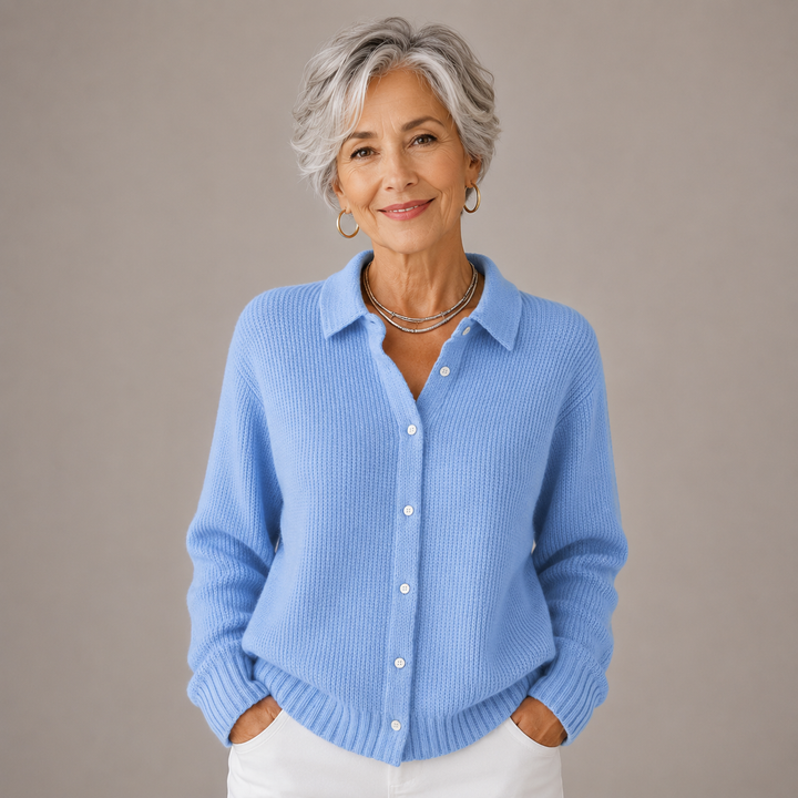 Rosalie™ | Textured Knit Button Cardigan