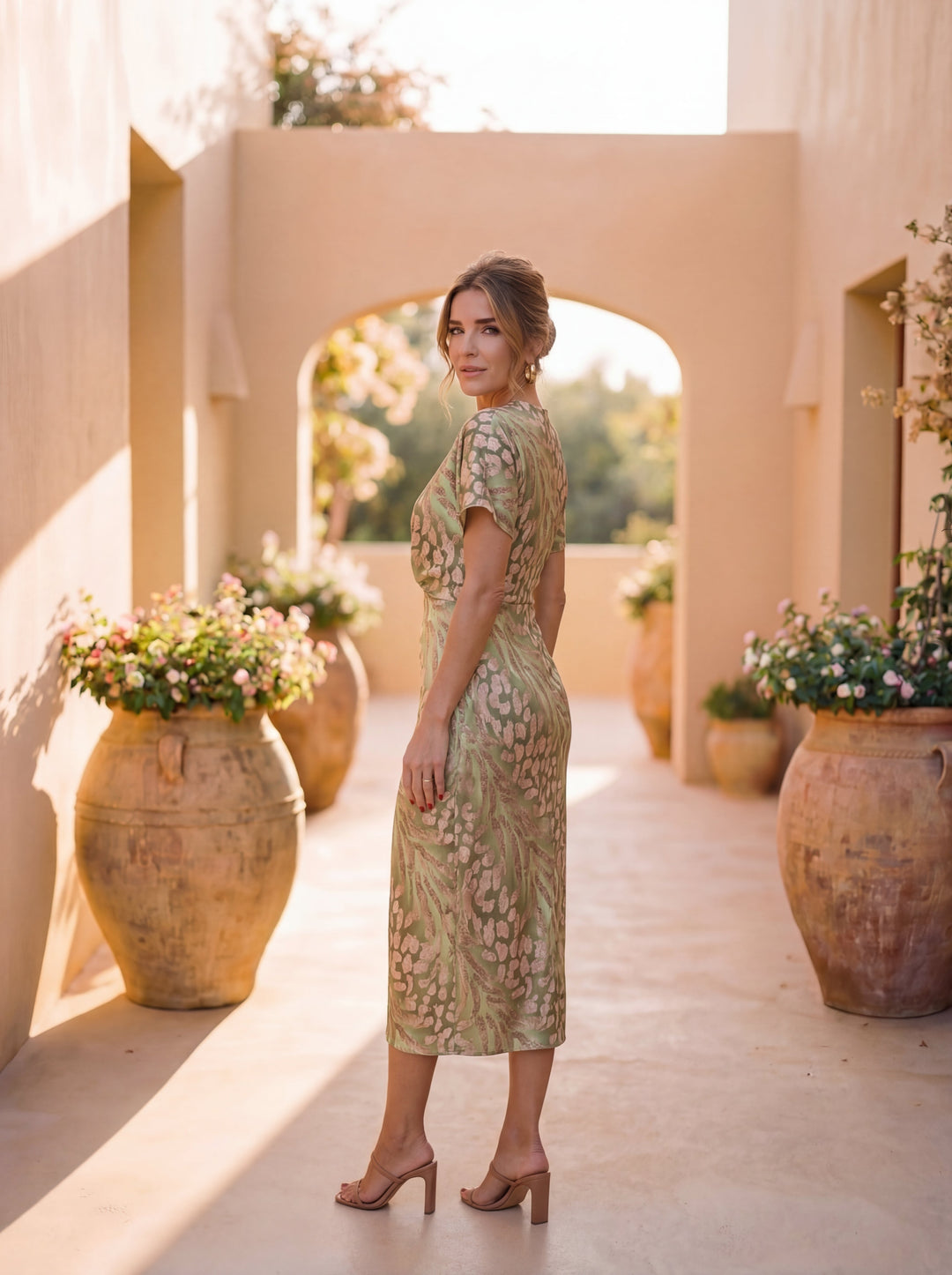 Lavinia™ | Twist Elegance Maxi Dress
